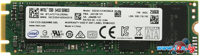 SSD Intel 545s 256GB SSDSCKKW256G8X1 в Витебске