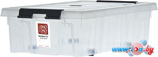 Ящик для инструментов Rox Box 35 литров (прозрачный) в Гомеле