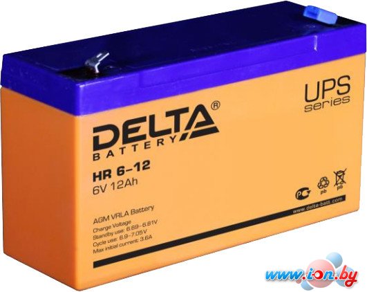 Аккумулятор для ИБП Delta HR 6-12 (6В/12 А·ч) в Гомеле