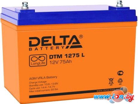 Аккумулятор для ИБП Delta DTM 1275 L (12В/75 А·ч) в Бресте