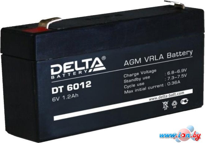 Аккумулятор для ИБП Delta DT 6012 (6В/1.2 А·ч) в Бресте