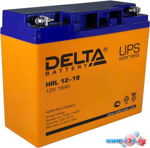 Аккумулятор для ИБП Delta HRL 12-18 (12В/18 А·ч) в Гомеле