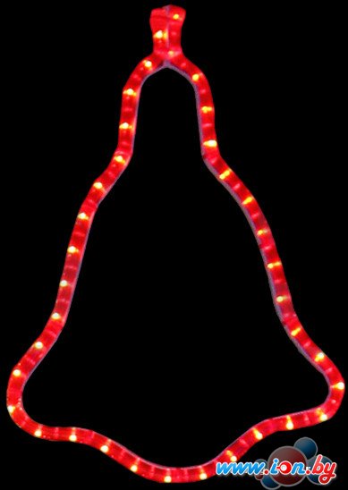 2D-фигура Neon-night Колокольчик (36x30 см, красный) [501-217] в Могилёве