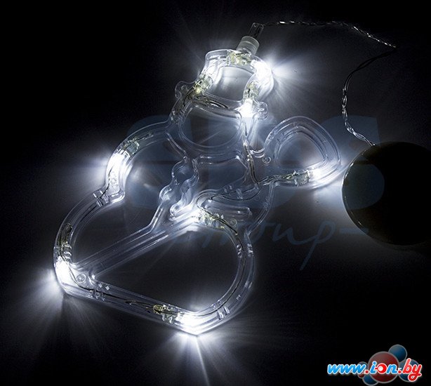 3D-фигура Neon-night Снеговик на присоске с подвесом [501-013] в Могилёве