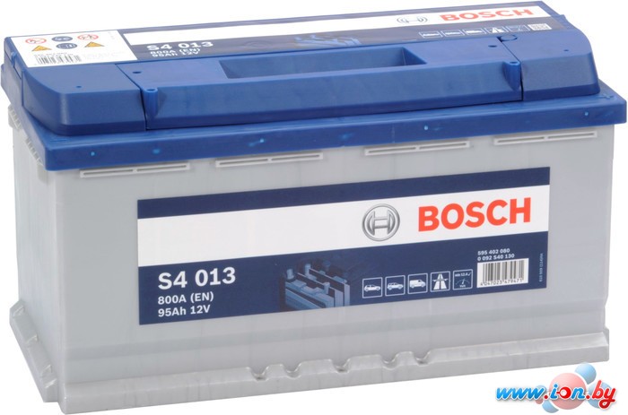 Автомобильный аккумулятор Bosch S4 013 (595402080) 95 А/ч в Бресте