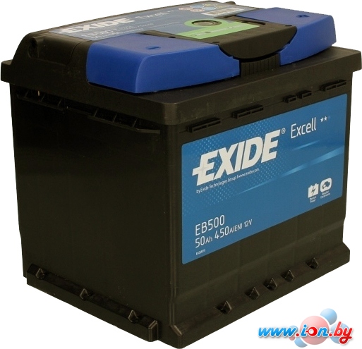 Автомобильный аккумулятор Exide Excell EB500 (50 А·ч) в Бресте
