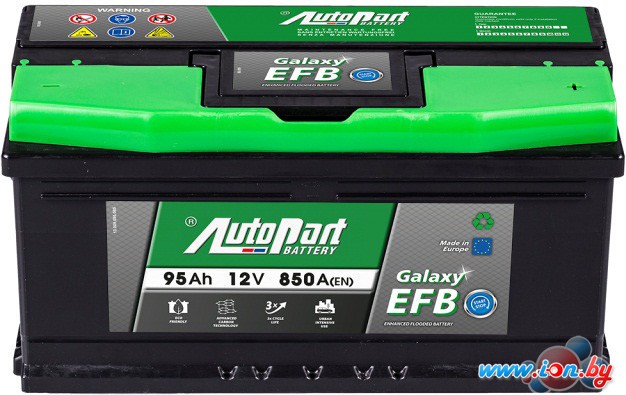 Автомобильный аккумулятор AutoPart EFB950 595-580 (95 А·ч) в Бресте