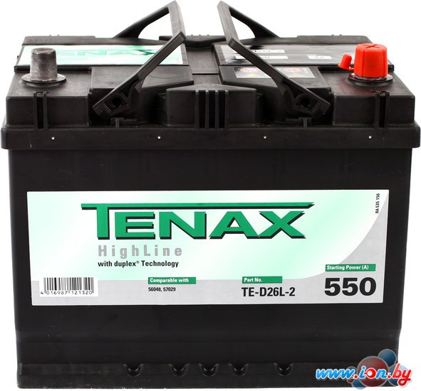 Автомобильный аккумулятор Tenax HighLine (68 А·ч) [568404055] в Бресте