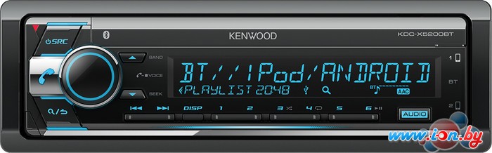 CD/MP3-магнитола Kenwood KDC-X5200BT в Витебске