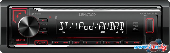 USB-магнитола Kenwood KMM-BT204 в Бресте