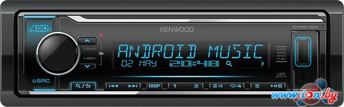 USB-магнитола Kenwood KMM-124 в Бресте