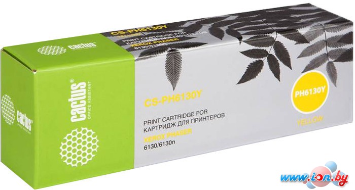 Тонер-картридж CACTUS CS-PH6130Y (аналог Xerox 106R01284) в Минске