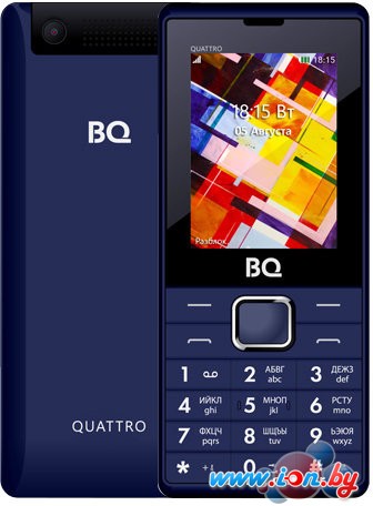 Мобильный телефон BQ-Mobile Quattro (синий) [BQ-2412] в Гомеле