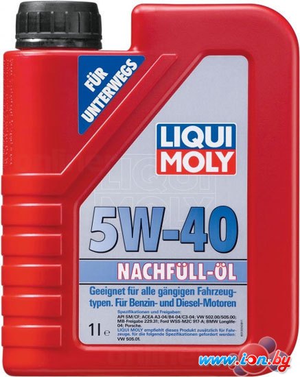 Моторное масло Liqui Moly Nachfull-Oil 5W-40 1л в Бресте