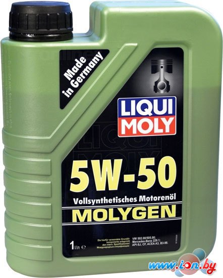 Моторное масло Liqui Moly Molygen 5W-50 1л в Бресте