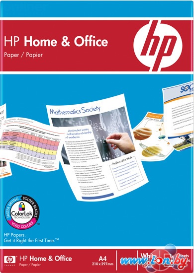 Офисная бумага HP Home & Office A4 (80 г/м2) CHP150 в Гродно