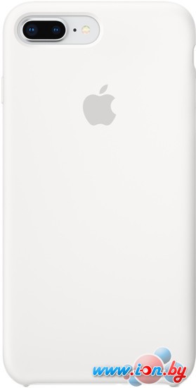 Чехол Apple Silicone Case для iPhone 8 Plus / 7 Plus White в Бресте