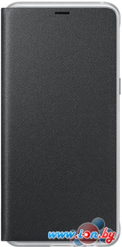 Чехол Samsung Neon Flip Cover для Samsung Galaxy A8 (черный) в Бресте