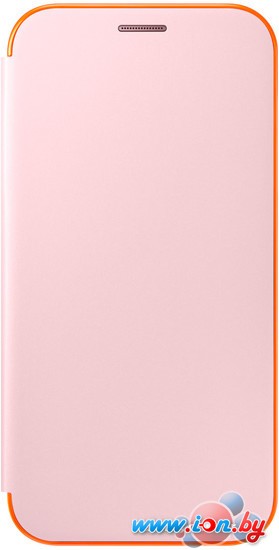 Чехол Samsung Neon Flip Cover для Samsung Galaxy A7 (2017) (розовый) в Бресте
