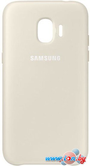 Чехол Samsung Dual Layer Cover для Samsung Galaxy J2 (золотистый) в Бресте