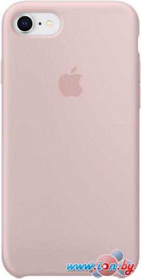 Чехол Apple Silicone Case для iPhone 8 / 7 Pink Sand в Минске