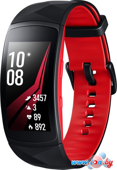 Фитнес-браслет Samsung Gear Fit2 Pro S (красный) в Гродно
