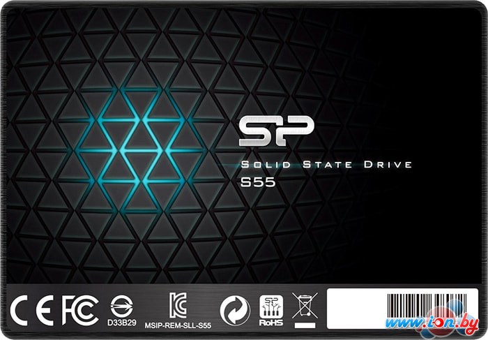 SSD Silicon-Power Slim S55 120GB SP120GBSS3S55S25 в Гродно
