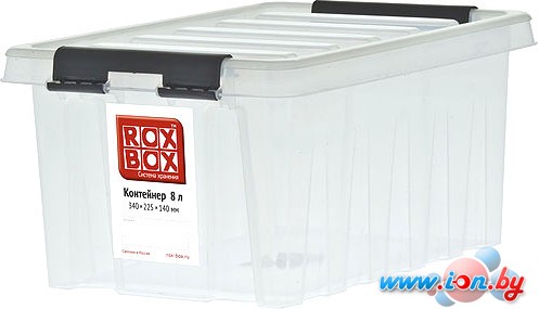 Ящик для инструментов Rox Box 8 литров (прозрачный) в Гродно