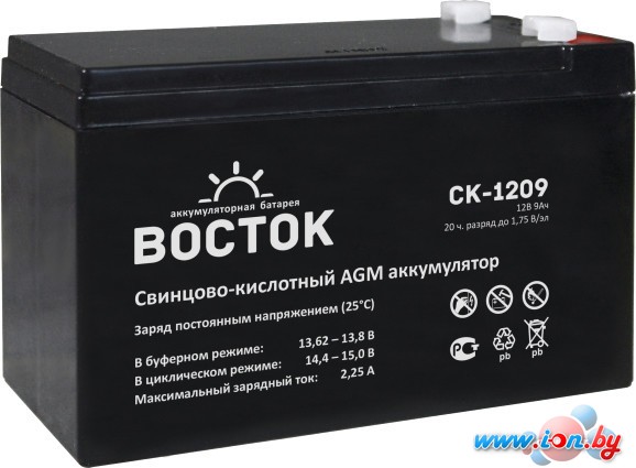 Аккумулятор для ИБП Восток СК-1209 (12В/9 А·ч) в Витебске