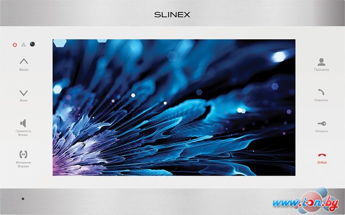 Видеодомофон Slinex SL-10IPT (серебристый/белый) в Гомеле