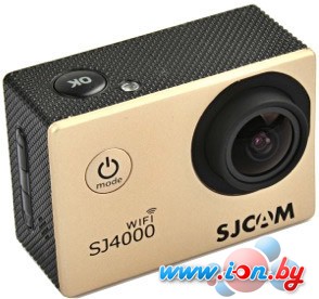 Экшен-камера SJCAM SJ4000 WiFi (золотистый) в Гомеле