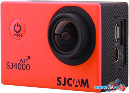 Экшен-камера SJCAM SJ4000 WiFi (красный) в Гомеле