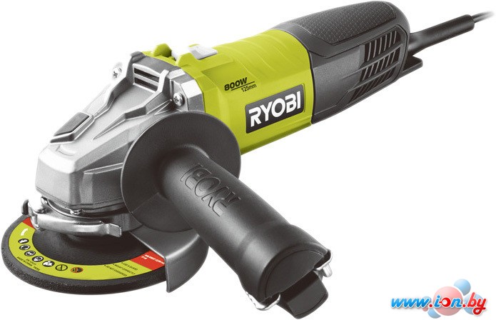 Угловая шлифмашина Ryobi RAG800-125S [5133002493] в Могилёве