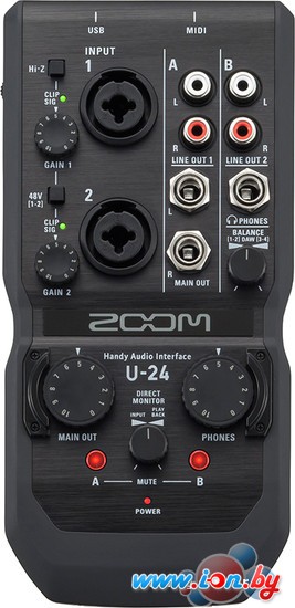 Аудиоинтерфейс Zoom U-24 в Гомеле