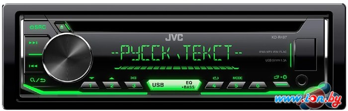 CD/MP3-магнитола JVC KD-R497 в Гомеле