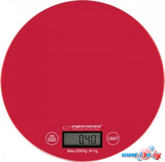 Кухонные весы Esperanza Mango EKS003 (красный) в Гомеле