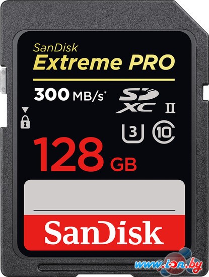 Карта памяти SanDisk Extreme PRO UHS-II SDXC 128GB [SDSDXPK-128G-GN4IN] в Бресте