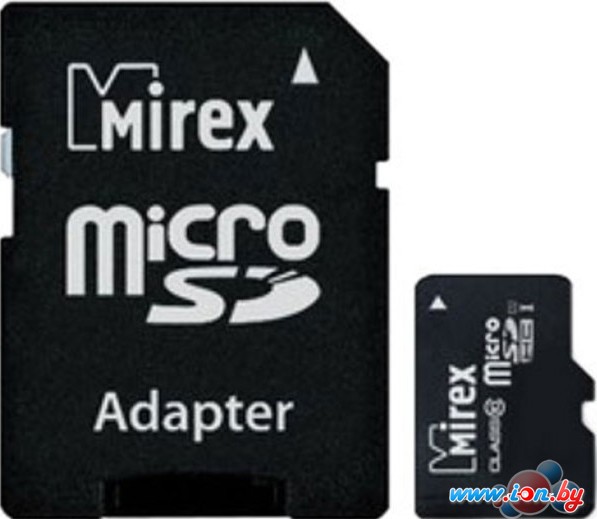 Карта памяти Mirex microSDXC UHS-I (Class 10) 128GB + адаптер [13613-AD10S128] в Бресте