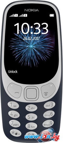 Мобильный телефон Nokia 3310 Dual SIM (синий) в Витебске