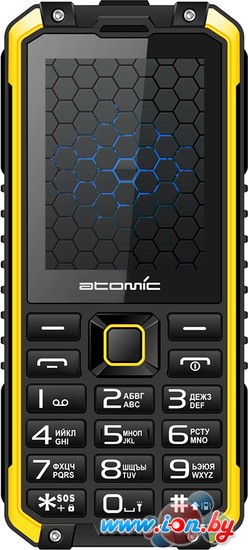 Мобильный телефон Atomic T2401 (желтый) в Бресте
