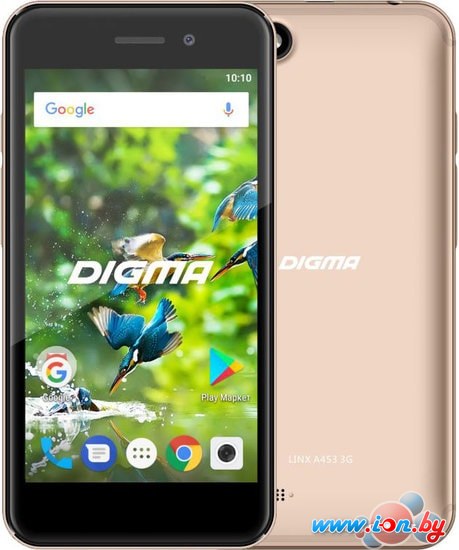 Смартфон Digma Linx A453 3G (золотистый) в Бресте