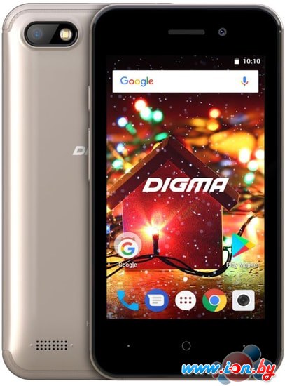 Смартфон Digma Hit Q401 3G (золотистый) в Гомеле