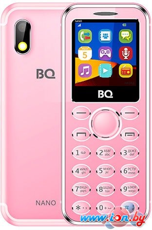 Мобильный телефон BQ-Mobile BQ-1411 Nano (розовый) в Бресте