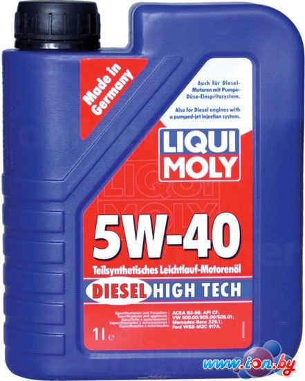 Моторное масло Liqui Moly Diesel High Tech 5W-40 1л в Гомеле