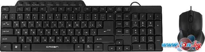 Мышь + клавиатура CrownMicro CMMK-520B в Бресте