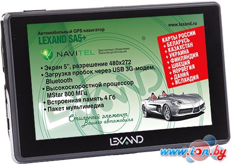 GPS навигатор Lexand SA5+ в Гродно