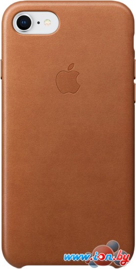 Чехол Apple Leather Case для iPhone 8 / 7 Saddle Brown в Гомеле