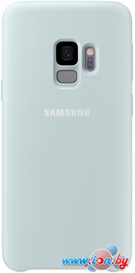 Чехол Samsung Silicone Cover для Samsung Galaxy S9 (голубой) в Бресте