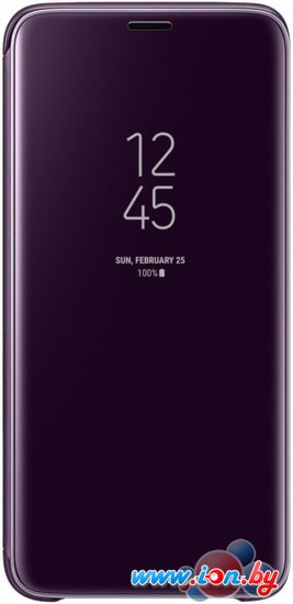 Чехол Samsung Clear View Standing для Samsung Galaxy S9 Plus (фиолетовый) в Гомеле