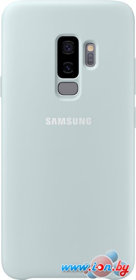 Чехол Samsung Silicone Cover для Samsung Galaxy S9 Plus (голубой) в Гомеле